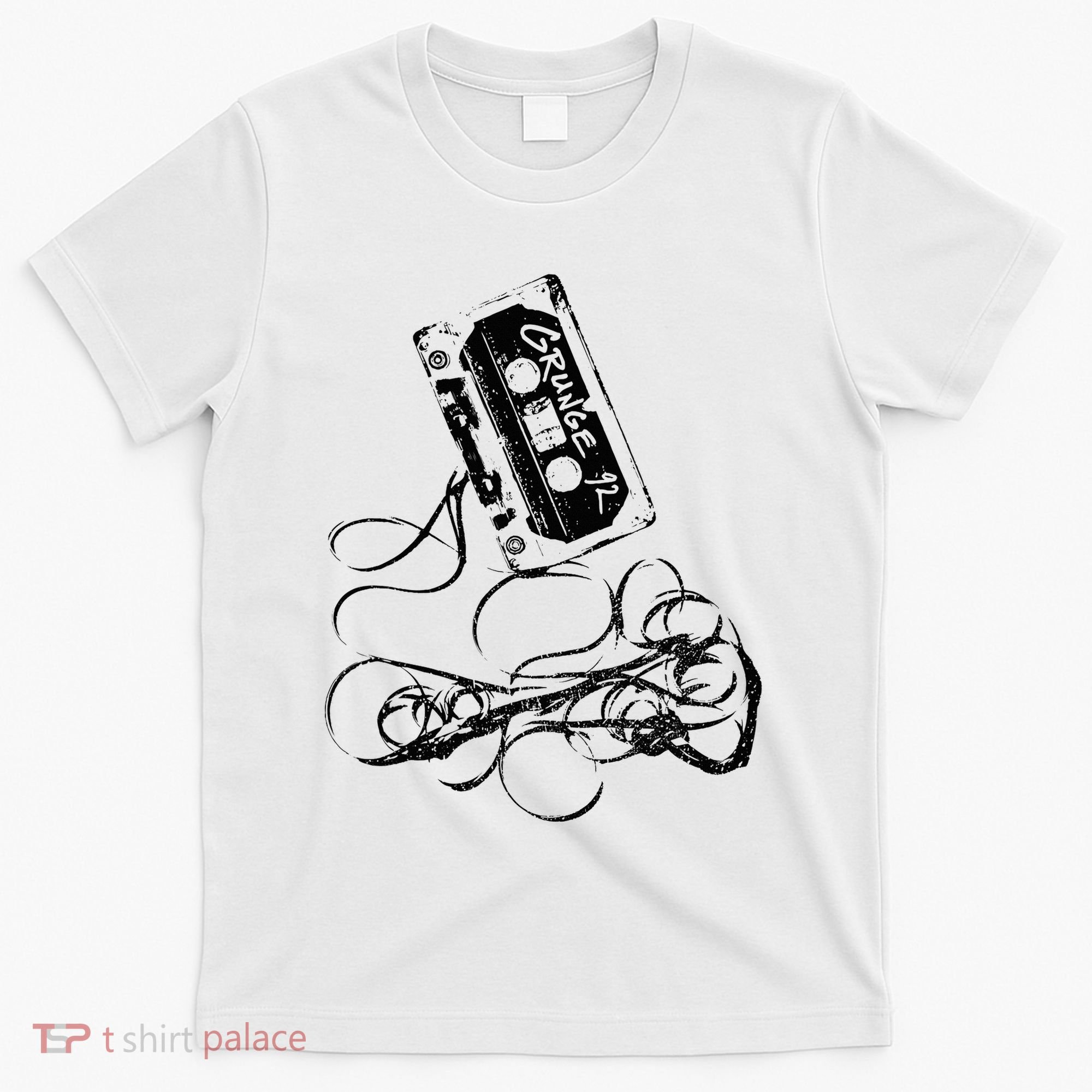 Grunge 90s Music Vintage Tape Concert T-Shirt