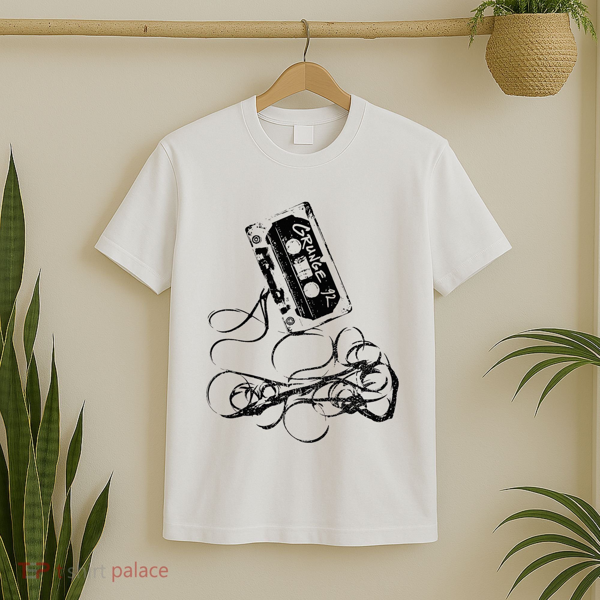 Grunge 90s Music Vintage Tape Concert T-Shirt