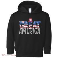 Great America 4th Of July Festive Usa Toddler Hoodie thumb 0