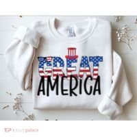 Great America 4th Of July Festive Usa Sweatshirt thumb 2