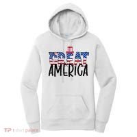 Great America 4th Of July Festive Usa Women's Hoodie thumb 0