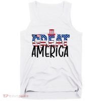 Great America 4th Of July Festive Usa Tank Top thumb 0