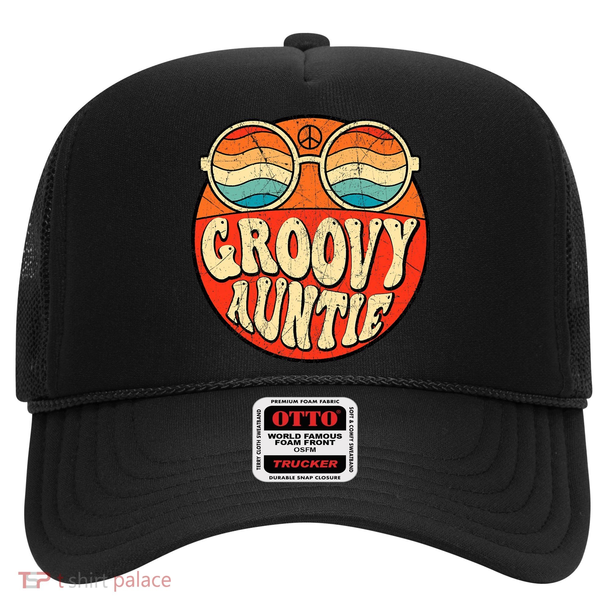 Groovy Auntie 70s Aesthetic Nostalgia 1970s Retro Aunt Hat