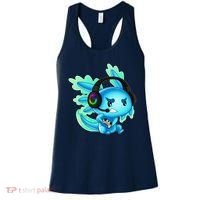 Gaming Axolotl Ambystoma Mexicanum Mexican Walking Fish Women's Tank Top thumb 0