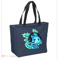 Gaming Axolotl Ambystoma Mexicanum Mexican Walking Fish Tote Bag thumb 2