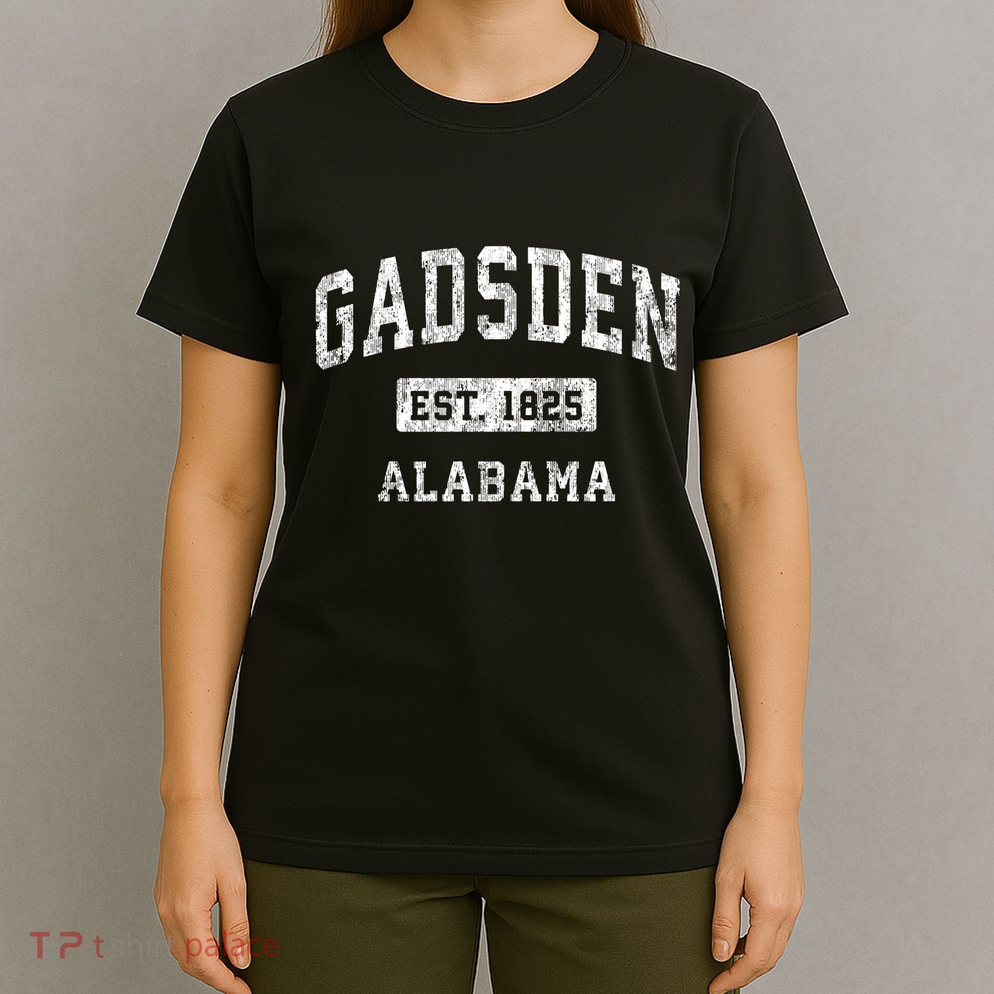 Gadsden Alabama Al Vintage Established Sports T-Shirt