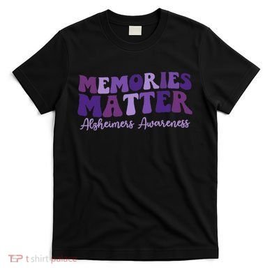 Groovy AlzheimerS Awareness Pride T-Shirt