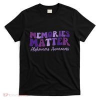 Groovy AlzheimerS Awareness Pride T-Shirt thumb 0