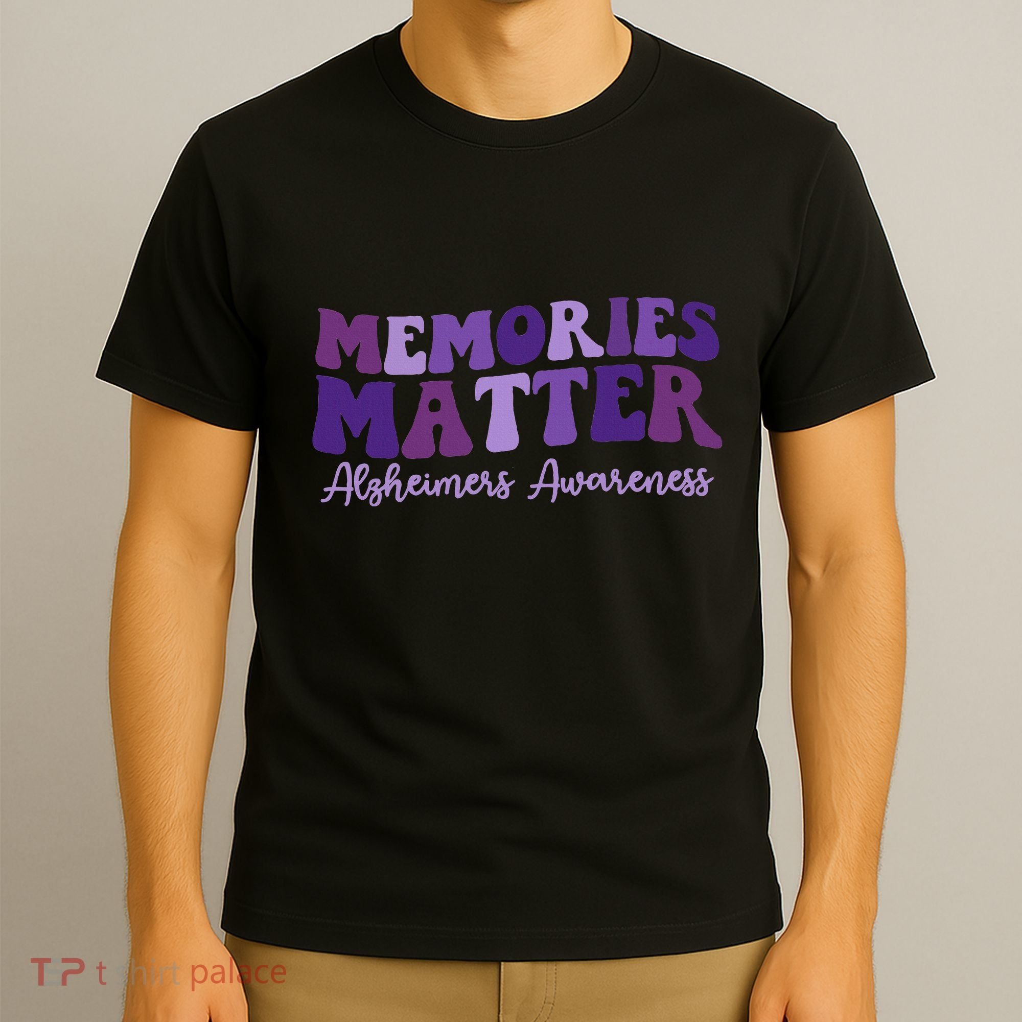 Groovy AlzheimerS Awareness Pride T-Shirt