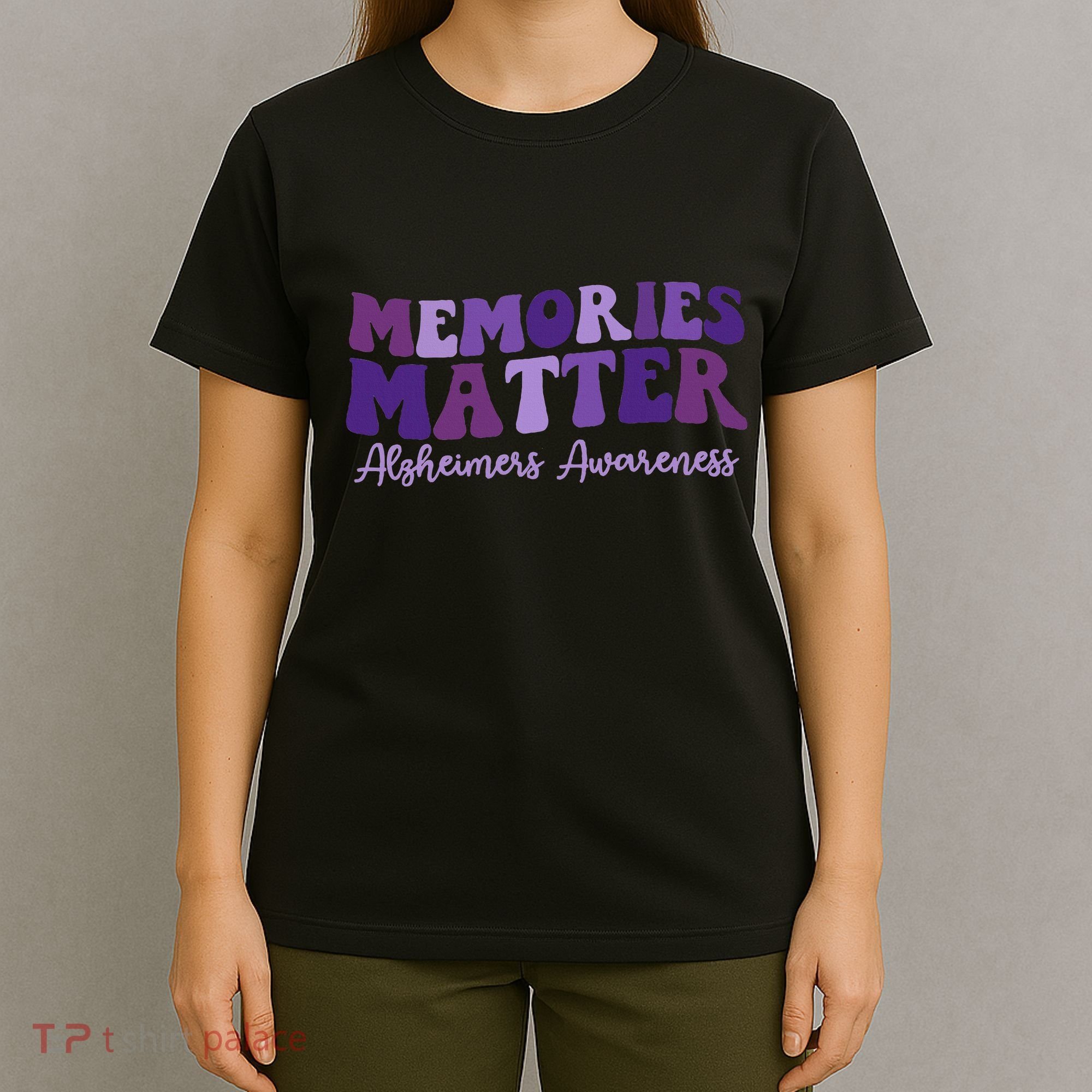 Groovy AlzheimerS Awareness Pride T-Shirt