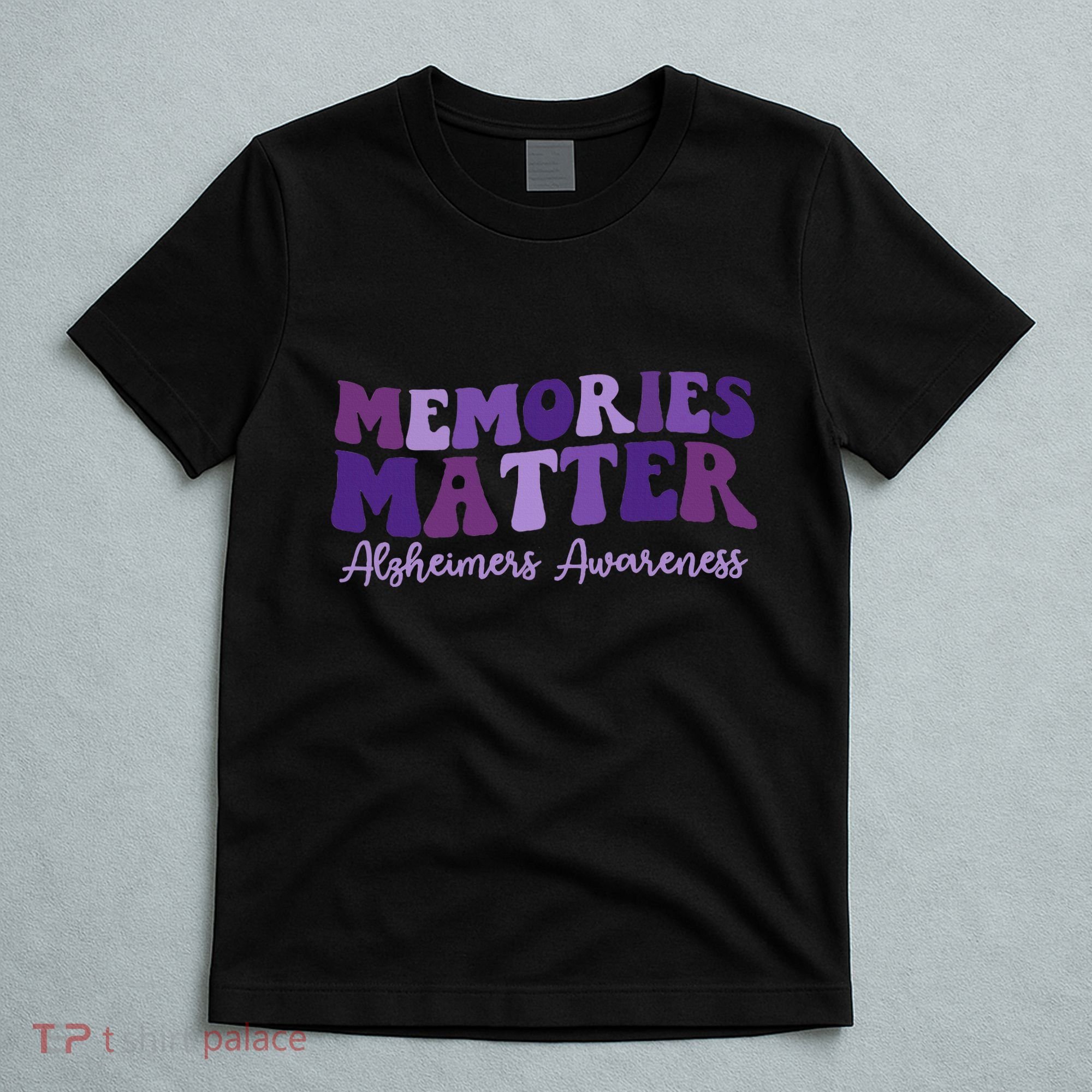 Groovy AlzheimerS Awareness Pride T-Shirt