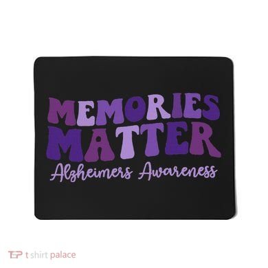 Groovy AlzheimerS Awareness Pride Mousepad