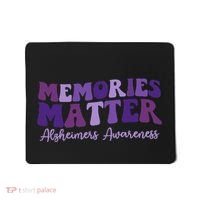 Groovy AlzheimerS Awareness Pride Mousepad thumb 0