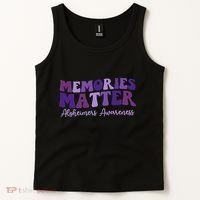 Groovy AlzheimerS Awareness Pride Tank Top thumb 2