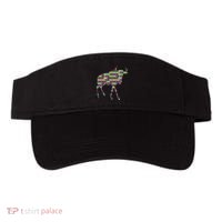 Gnu Autism Awareness Wildebeest Puzzle Day Mom Gift Visor thumb 0