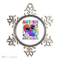 Groovy Autism Awareness  Autistic Autism Ornament thumb 0