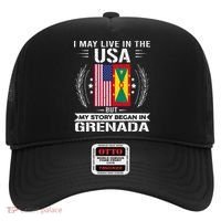 Grenada American And Grenada Flags Proud Grenada Hat thumb 0