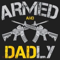 Guns Armed And Dadly Funny Deadly Father Hat thumb 2