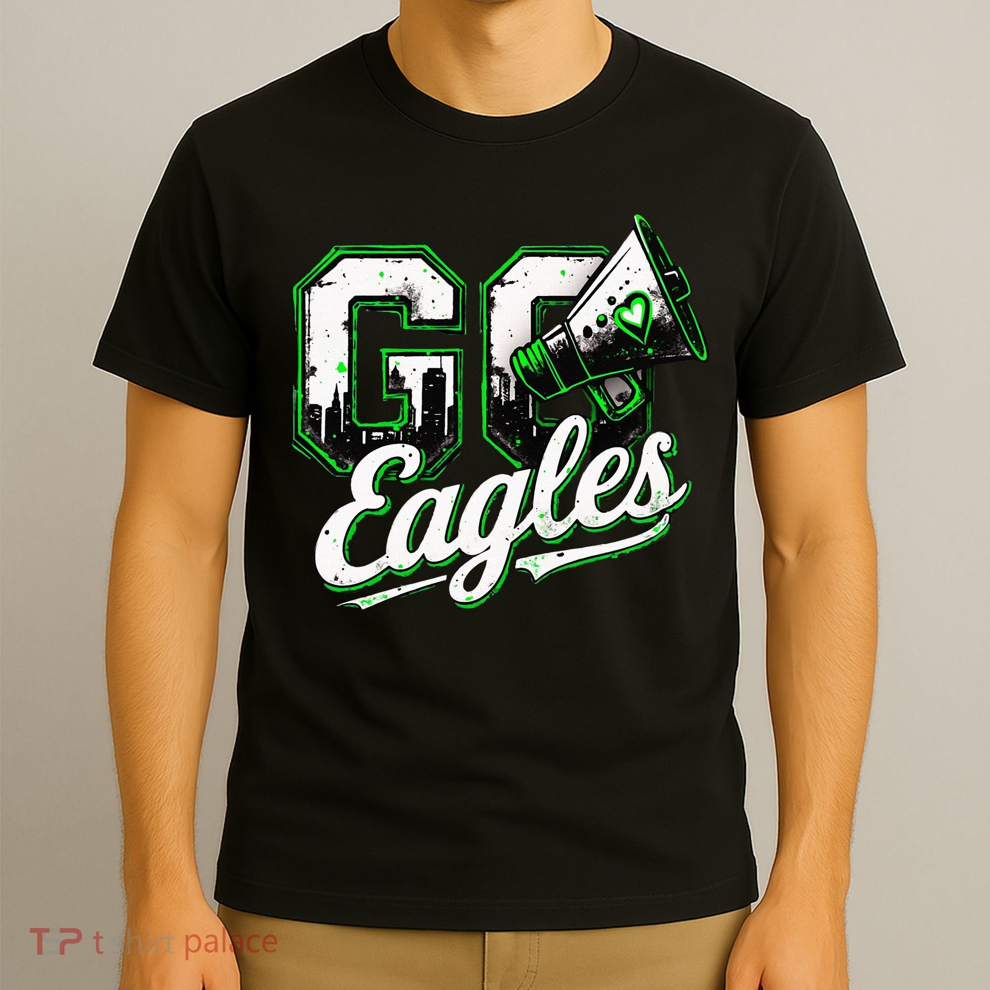 Go Ahead And Cheer For Eagles Fan Football Sports T-Shirt