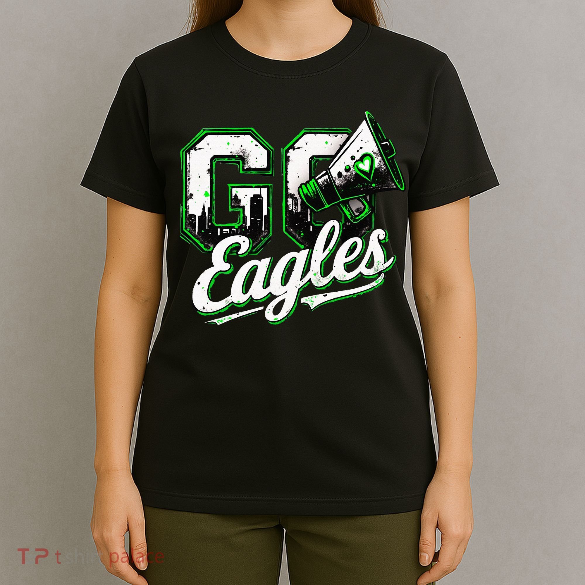 Go Ahead And Cheer For Eagles Fan Football Sports T-Shirt