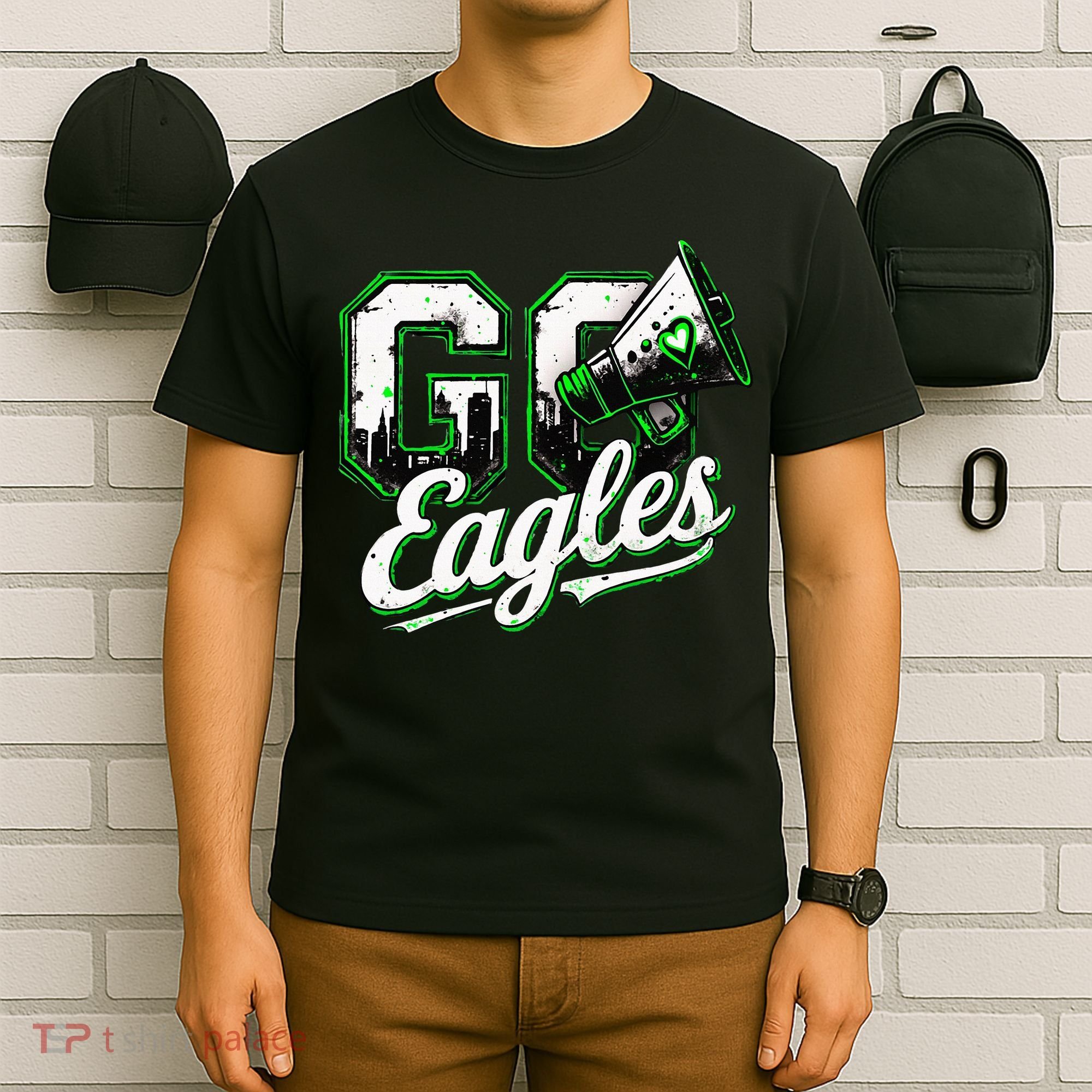 Go Ahead And Cheer For Eagles Fan Football Sports T-Shirt