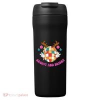Groovy And Bright Disco Christmas Reindeer 24oz Duet Stainless Steel Tumbler thumb 0