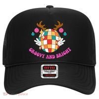 Groovy And Bright Disco Christmas Reindeer Hat thumb 0