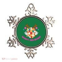 Groovy And Bright Disco Christmas Reindeer Ornament thumb 0