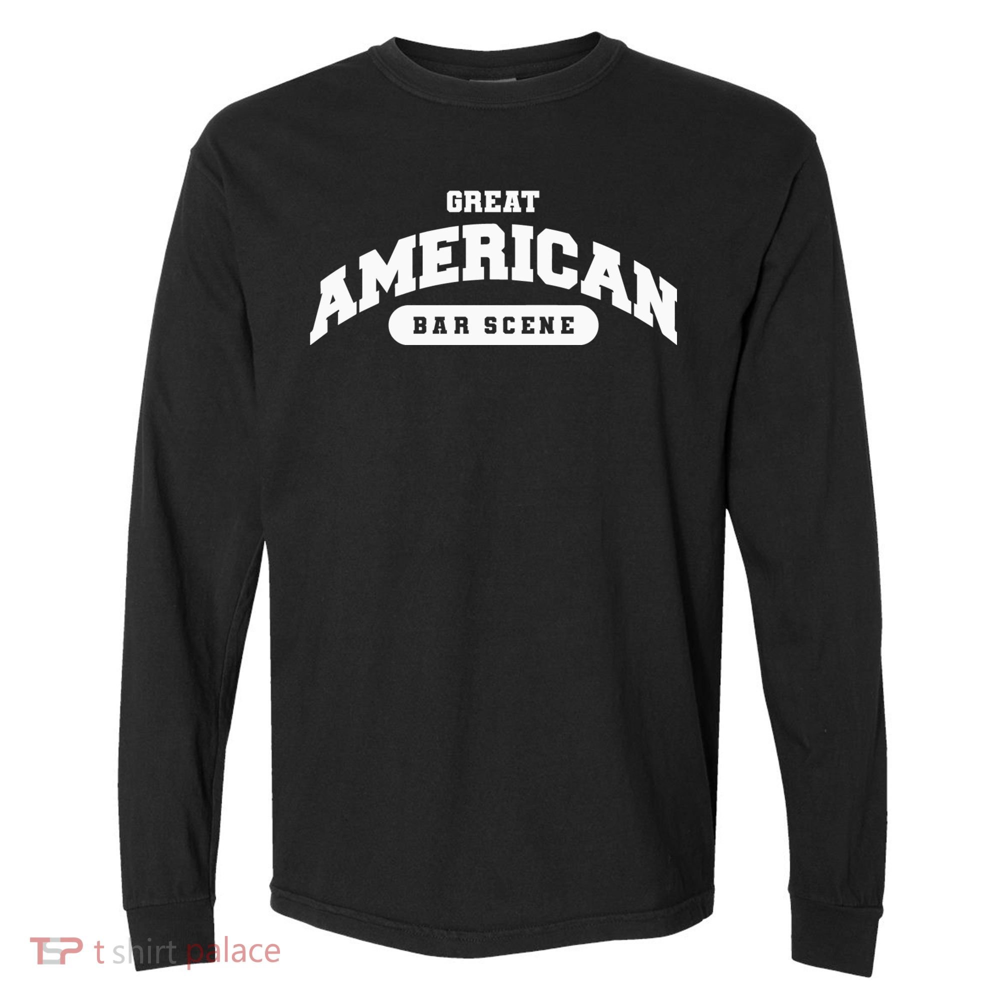 Great American Bar Scene Zach Lover Comfort Colors Heavyweight Long Sleeve T-Shirt