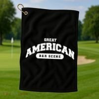 Great American Bar Scene Zach Lover Golf Towel thumb 1