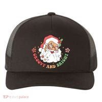 Groovy And Bright Santa Claus Christmas Yupoong Adult 5-Panel Trucker Hat thumb 0