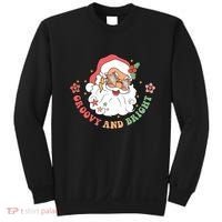 Groovy And Bright Santa Claus Christmas Sweatshirt thumb 0
