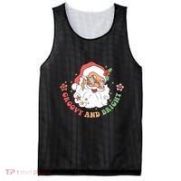 Groovy And Bright Santa Claus Christmas Mesh Reversible Basketball Jersey Tank thumb 0