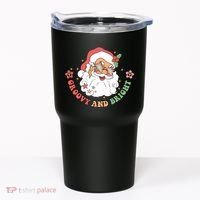 Groovy And Bright Santa Claus Christmas Tumbler thumb 0