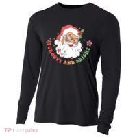 Groovy And Bright Santa Claus Christmas Cooling Performance Long Sleeve Crew thumb 0