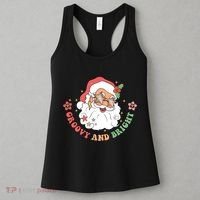 Groovy And Bright Santa Claus Christmas Women's Tank Top thumb 3