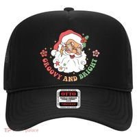 Groovy And Bright Santa Claus Christmas Hat thumb 0
