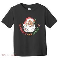 Groovy And Bright Santa Claus Christmas Toddler T-Shirt thumb 0