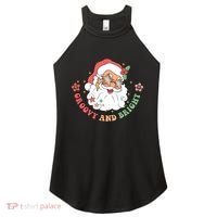 Groovy And Bright Santa Claus Christmas Women's Perfect Tri Rocker Tank thumb 0