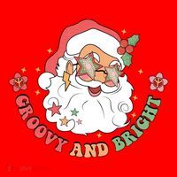 Groovy And Bright Santa Claus Christmas Santa Hat thumb 1