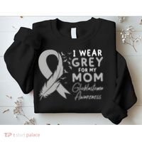 Glioblastoma Awareness Brain Cancer Sweatshirt thumb 2