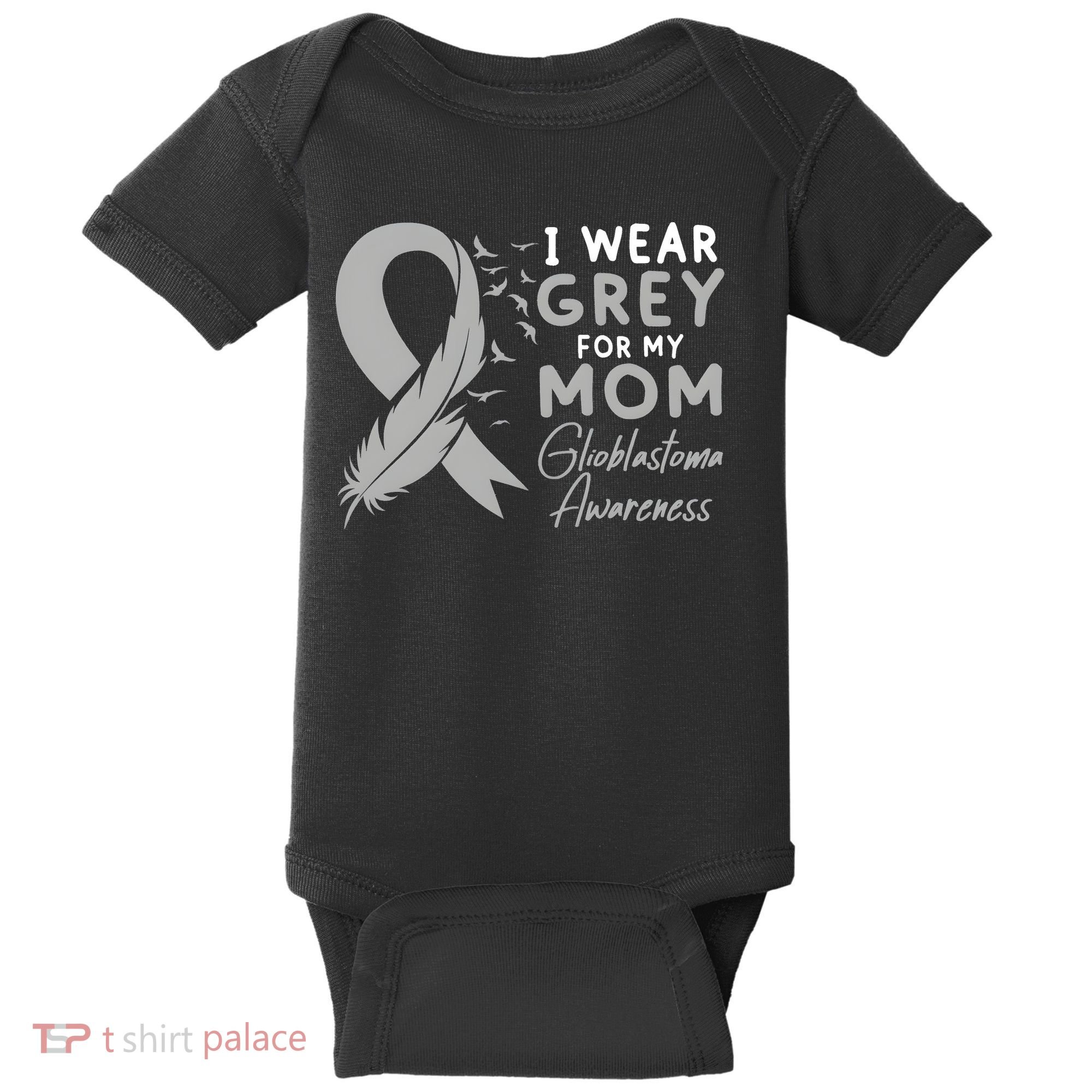 Glioblastoma Awareness Brain Cancer Baby Bodysuit