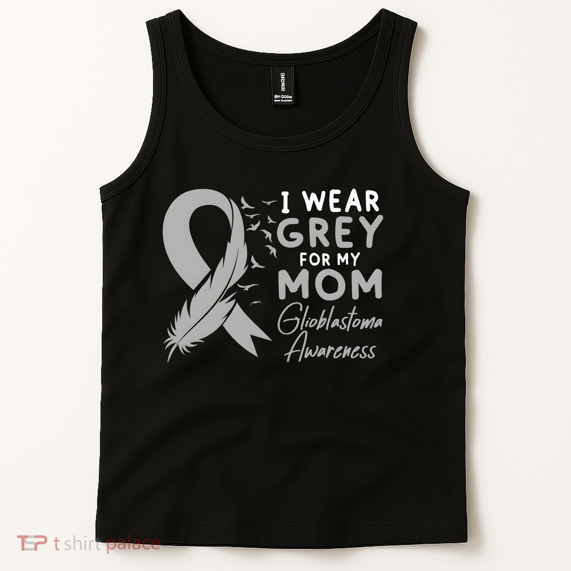 Glioblastoma Awareness Brain Cancer Tank Top