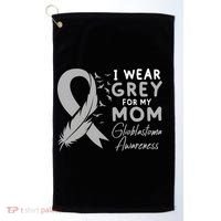 Glioblastoma Awareness Brain Cancer Golf Towel thumb 0