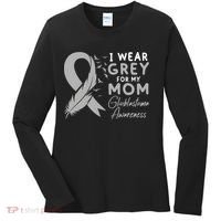 Glioblastoma Awareness Brain Cancer Women's Long Sleeve Shirt thumb 0