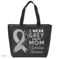 Glioblastoma Awareness Brain Cancer Tote Bag thumb 0