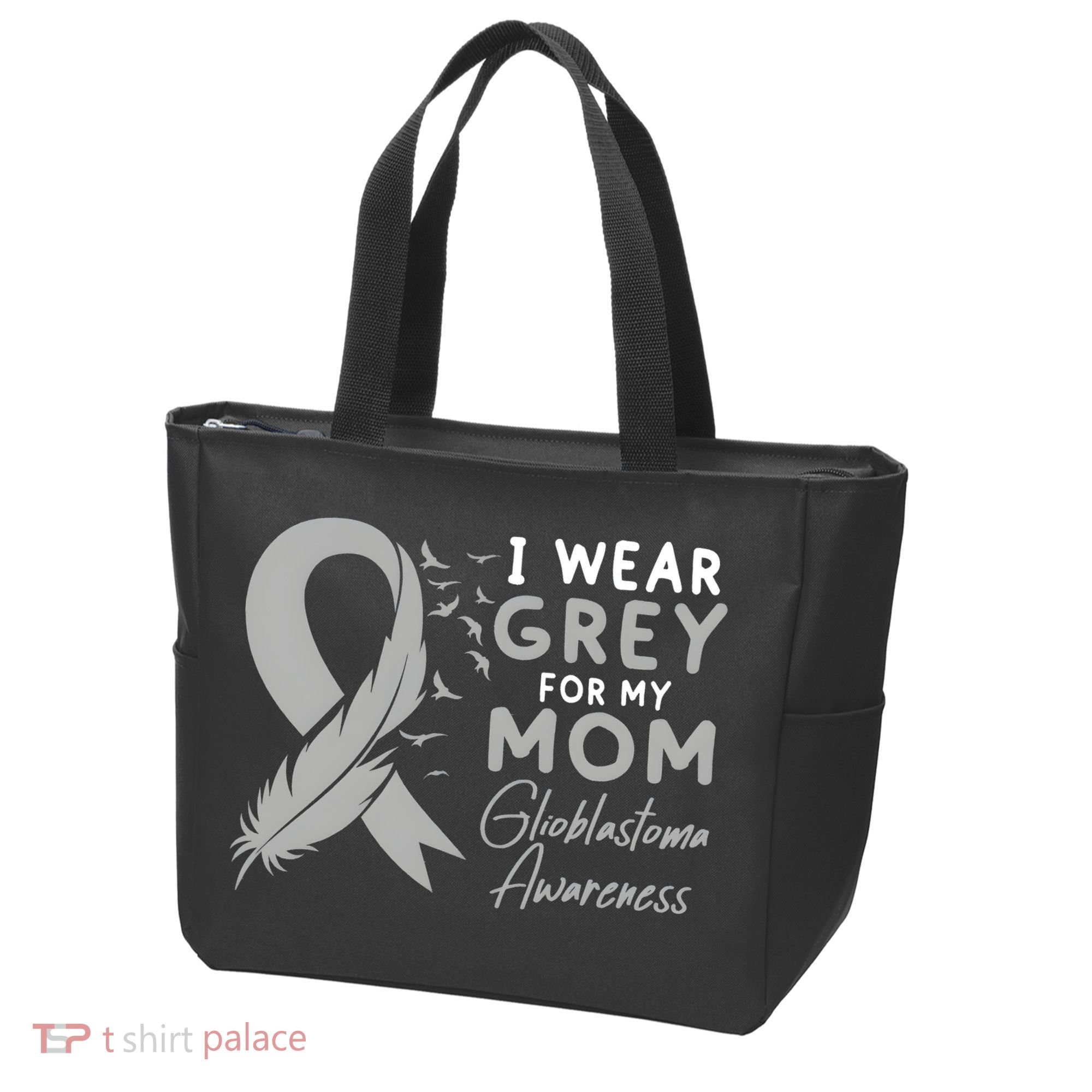 Glioblastoma Awareness Brain Cancer Tote Bag
