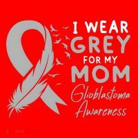 Glioblastoma Awareness Brain Cancer Santa Hat thumb 1