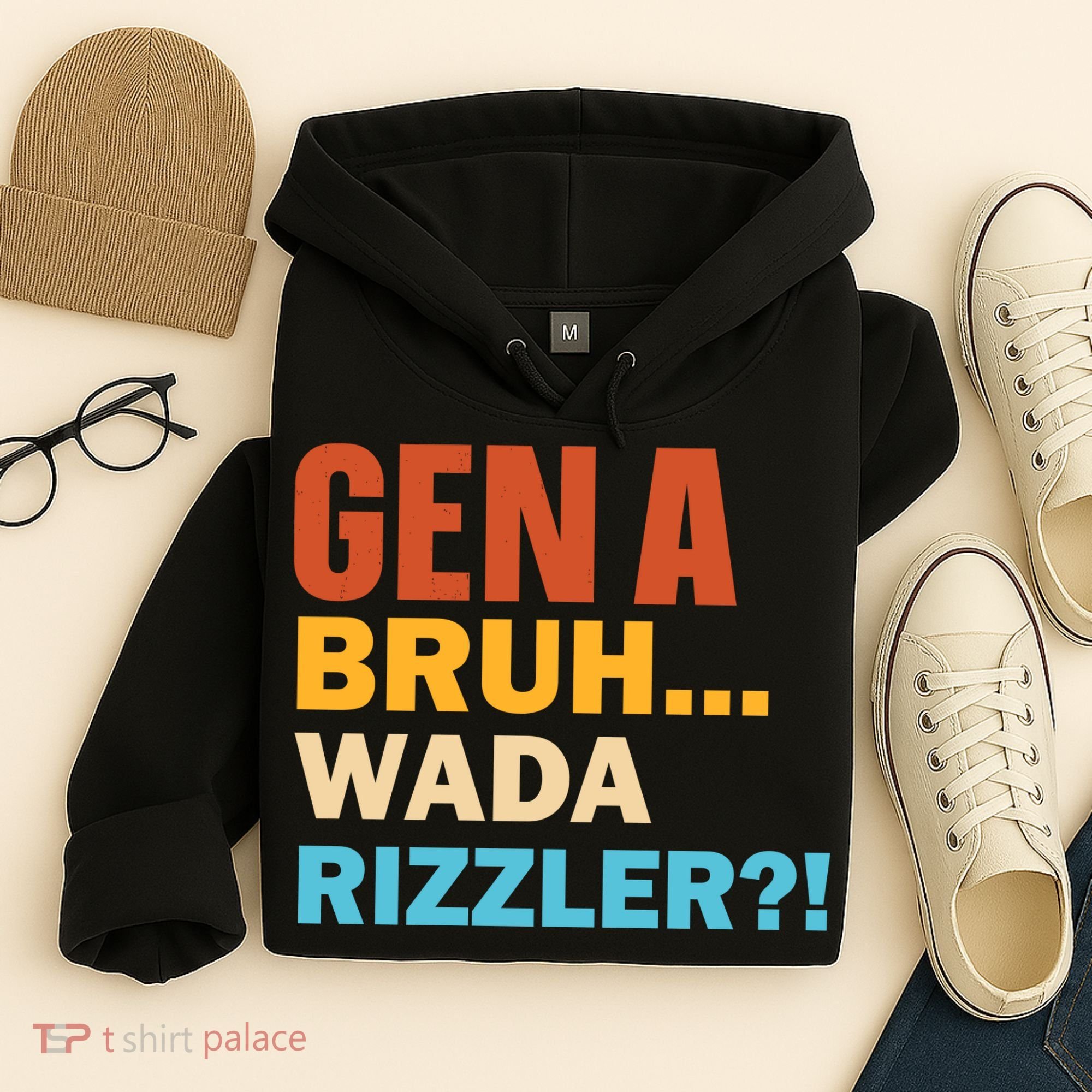 Gen A Bruh Wada Rizzler Hoodie