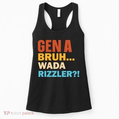 Gen A Bruh Wada Rizzler Women's Tank Top